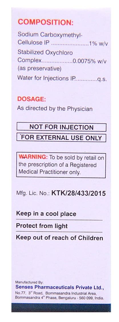 Cellmoist 1% Eye Drops
