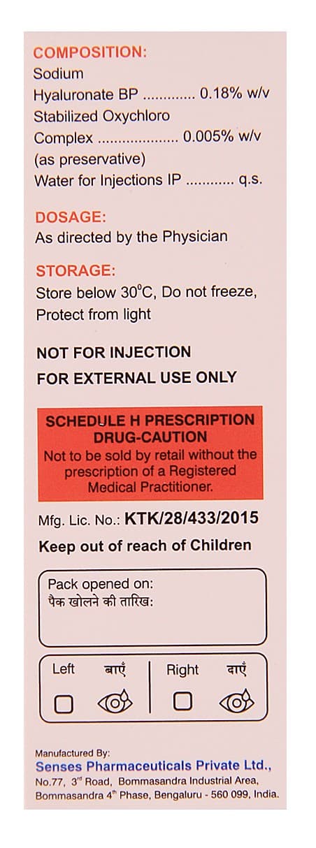 Hyalomoist TG Eye Drops 2