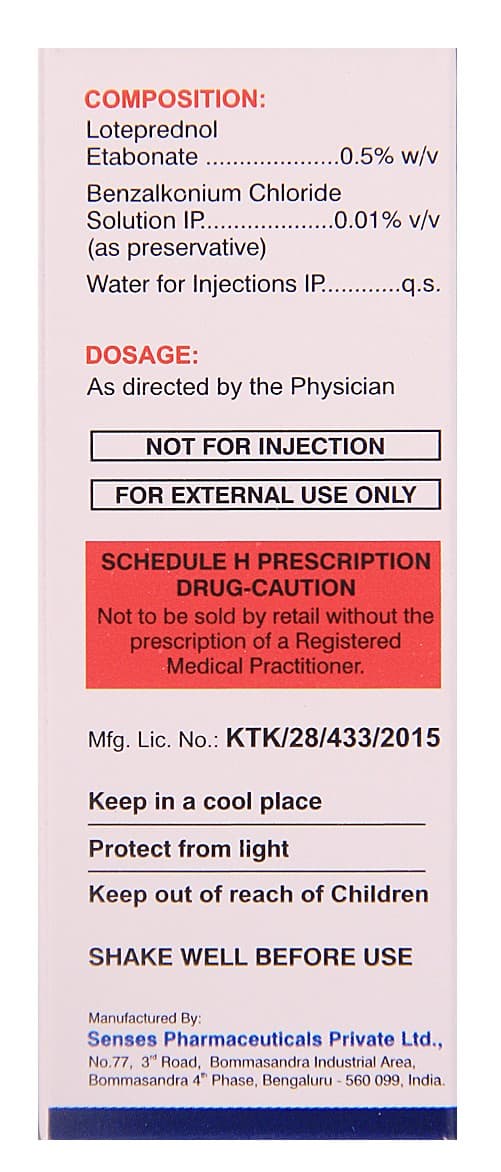 Lotenate 0.5% Eye Drops